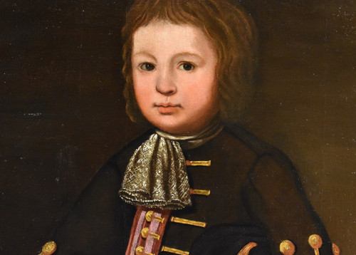 Portrait d'Un Jeune Garçon, Eécole Lombarde du XVIIe Siècle