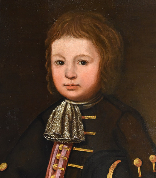 Portrait d'Un Jeune Garçon, Eécole Lombarde du XVIIe Siècle