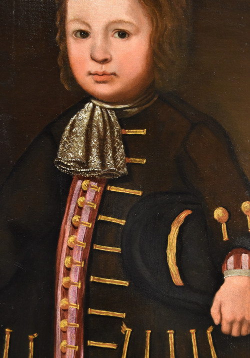 Portrait d'Un Jeune Garçon, Eécole Lombarde du XVIIe Siècle