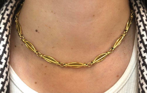 collana a catena per orologio 