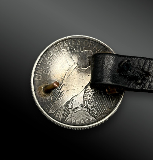 BELT with 26 CONCHOS - Navajo, USA - c. 1940