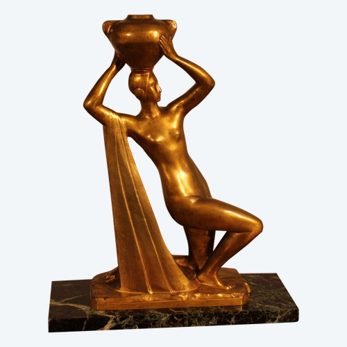 Scultura Art Déco di Raoul Lamourdedieu