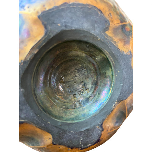 Vaso anfora in gres (Art Nouveau)