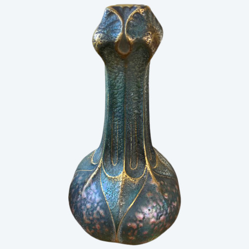 Vaso anfora in gres (Art Nouveau)