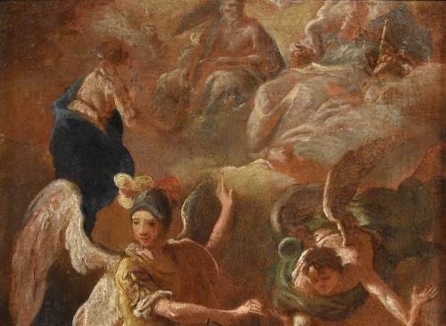 Psicostasia dell'Arcangelo Michele, Luca Giordano (Napoli, 1634 – 1705)