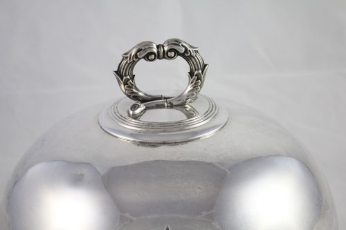 Silver-plated bell by goldsmith François Levrat, mid-19th century