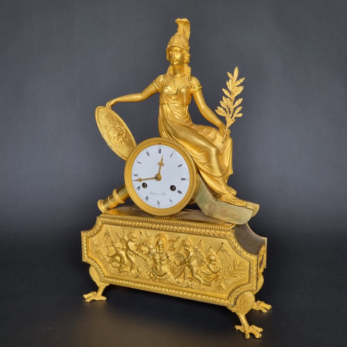J.S Deverberie, “Peace” clock, Directory-Consulate period.