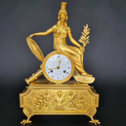 J.S Deverberie, “Peace” clock, Directory-Consulate period.