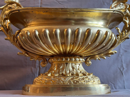 Exceptional Rocaille Style Planter / Bowl, Napoleon III period, 19th Century.