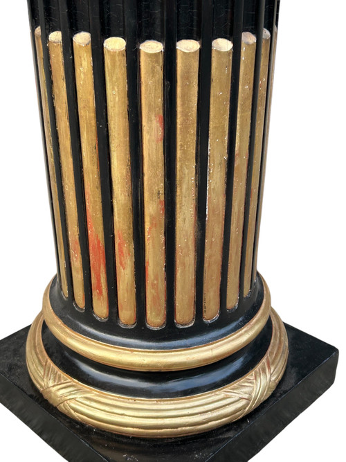 Guaina - Colonna Tronca Del Periodo Di Napoleone III Dalla Famosa Casa della Scala di Cristallo a Parigi