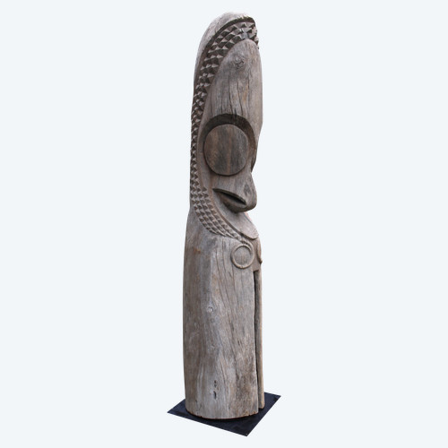 Slit Drum Head, Vanuatu, Oceanic Art, Tribal Art, Pacific Art, Totem