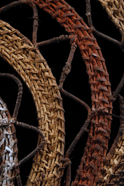 Tanzkopfschmuck, Stammeskunst, ozeanische Kunst, Papua-Neuguinea, traditionelles Ornament, Ozeanien