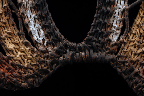 Tanzkopfschmuck, Stammeskunst, ozeanische Kunst, Papua-Neuguinea, traditionelles Ornament, Ozeanien