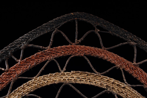 Tanzkopfschmuck, Stammeskunst, ozeanische Kunst, Papua-Neuguinea, traditionelles Ornament, Ozeanien