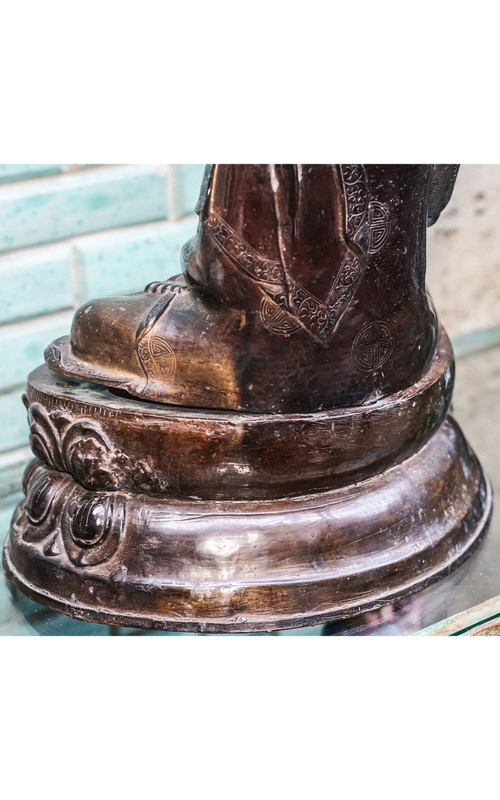 Buddha, Tibet Bronzo Inizio XX secolo 