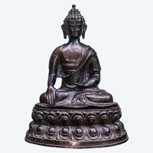 Buddha, Tibet Bronzo Inizio XX secolo 