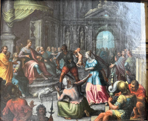 Le Jugement De Salomon  - Vers 1600 