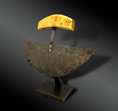 COUTEAU de FEMME Ulu - Culture Nunavut, Canada - XIXème siècle