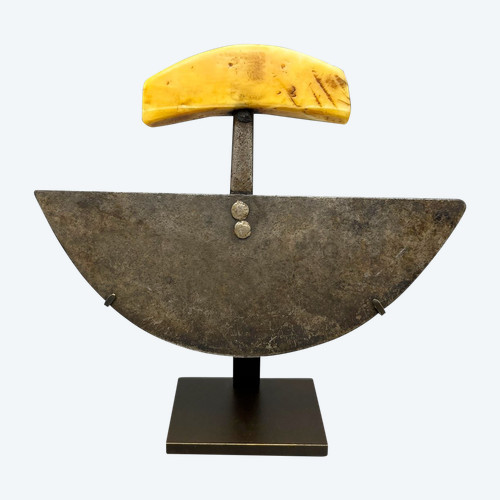 COUTEAU de FEMME Ulu - Culture Nunavut, Canada - XIXème siècle