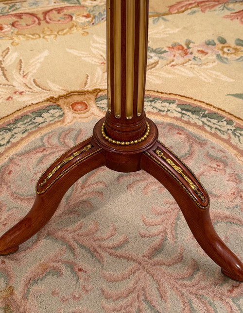 Gueridon Basculant En Acajou d'Epoque Louis XVI, Vers 1780