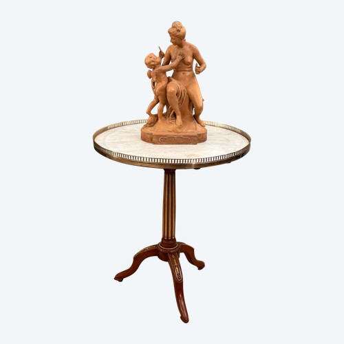 Gueridon Basculant En Acajou d'Epoque Louis XVI, Vers 1780