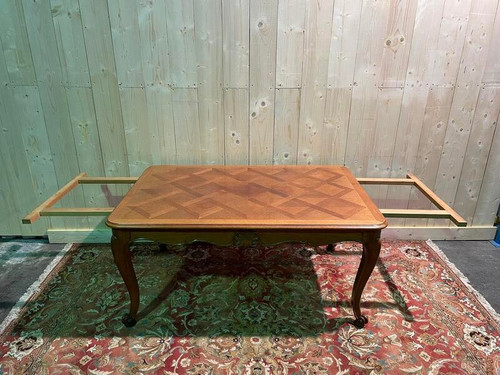 Italienischer Tisch im Louis XV-Stil aus Eiche