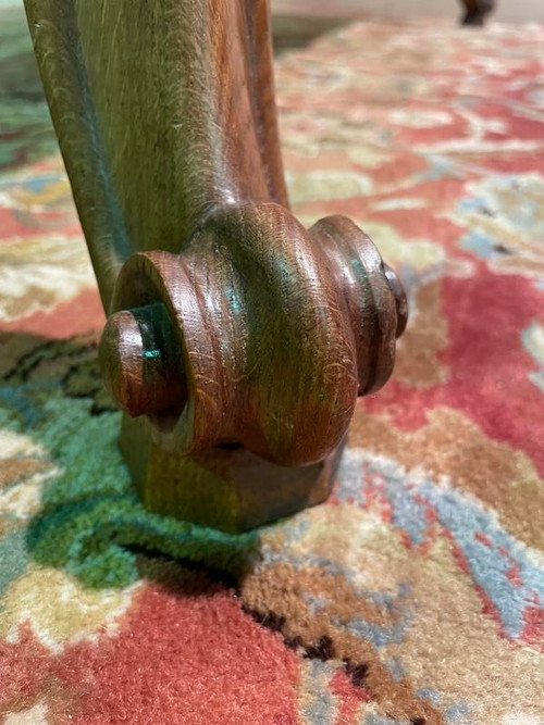 Italienischer Tisch im Louis XV-Stil aus Eiche