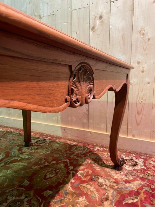 Italienischer Tisch im Louis XV-Stil aus Eiche