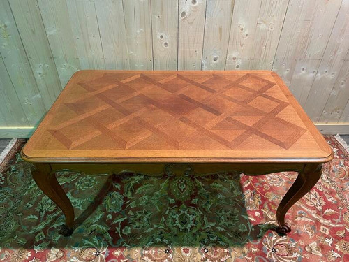 Italienischer Tisch im Louis XV-Stil aus Eiche