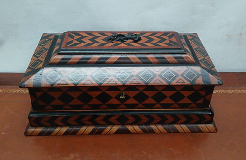 Marquetry box