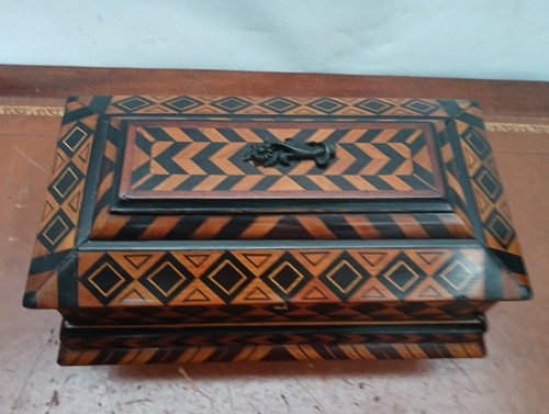Marquetry box