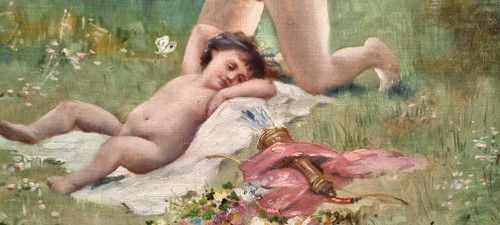 Emile VERNON - Allégorie du Printemps