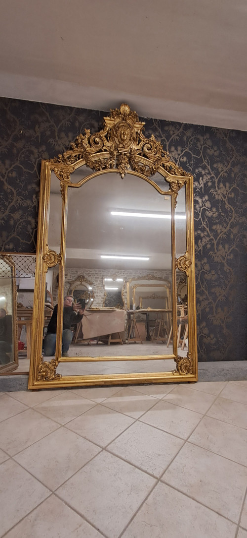 Miroir époque XIX 245 x 145