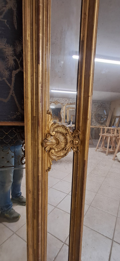 Miroir époque XIX 245 x 145