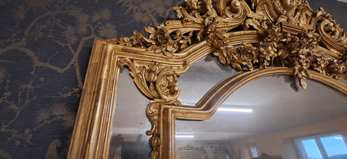 Miroir époque XIX 245 x 145