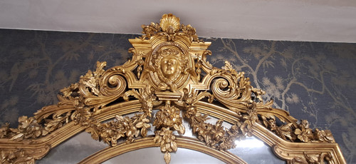 Miroir époque XIX 245 x 145