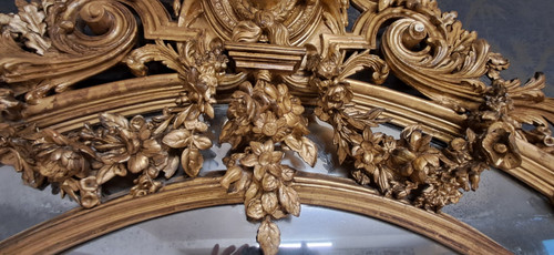 Miroir époque XIX 245 x 145