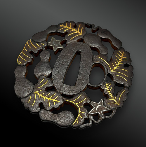 TSUBA Maru Gata - Japan - Edo-Zeit (1603-1868)