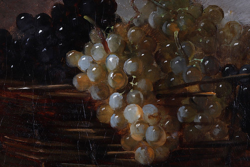 Brunel de NEUVILLE, 88 cm, Still life with fruits, French School