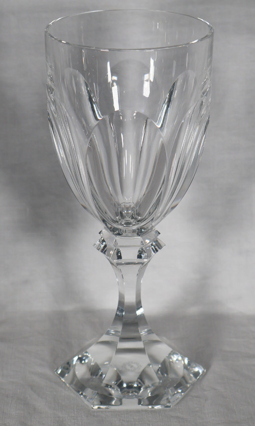 Série de 11 Verres à eau modèle CHAMBORD de la cristallerie de ST LOUIS.