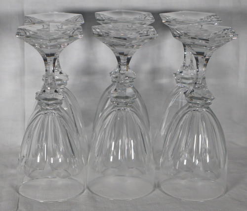 Série de 11 Verres à eau modèle CHAMBORD de la cristallerie de ST LOUIS.
