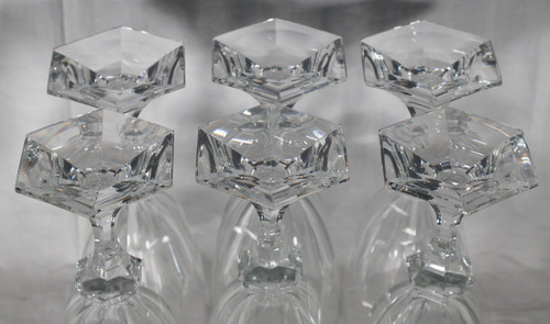 Série de 11 Verres à eau modèle CHAMBORD de la cristallerie de ST LOUIS.
