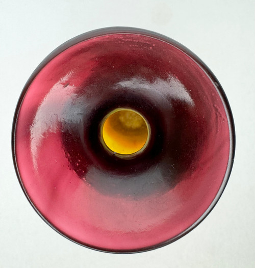 Gallé - Vase with Fuchsia Decor