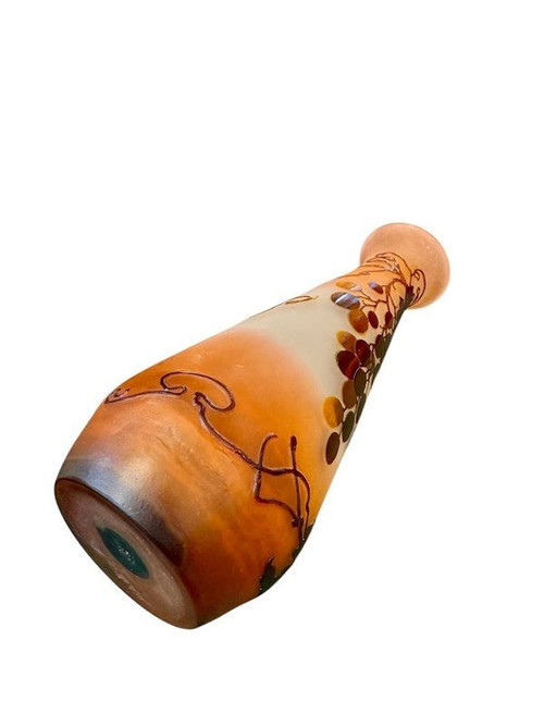 Emile Gallé Vase "With Grapes"