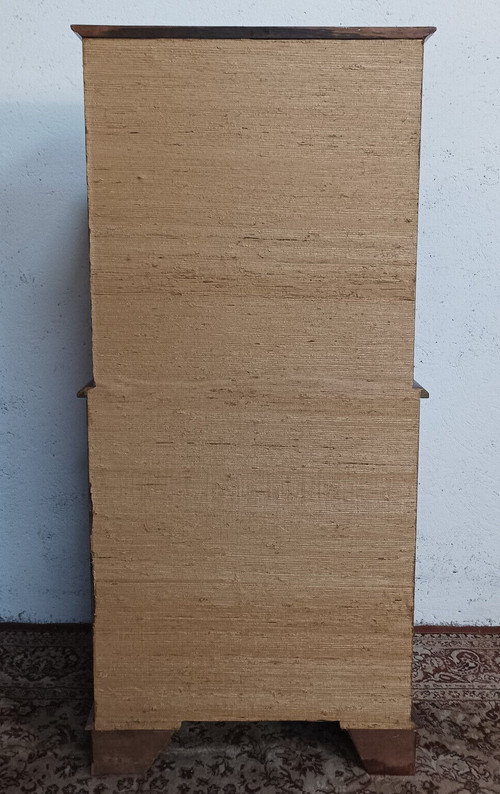 English style cherry wood scriban craft furniture