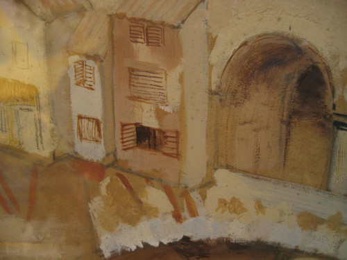 Renée Gabriel seen from Florence
