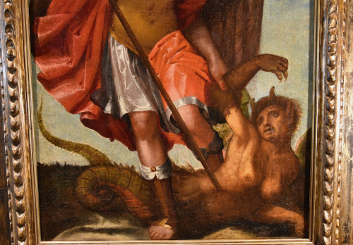 Der siegreiche Erzengel Michael, Toskana – 16. Jahrhundert