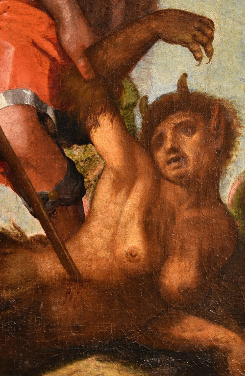 Der siegreiche Erzengel Michael, Toskana – 16. Jahrhundert