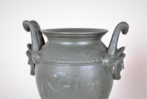 Paire De Vases Cratère, Grand Tour, XIXème Siècle