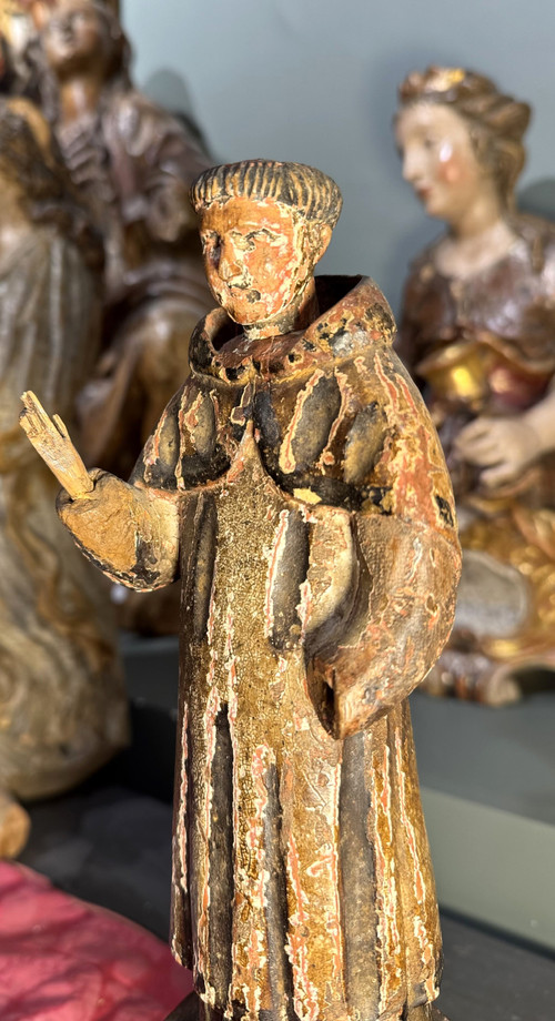 Santo Monaco Delle Colonie Ispaniche - XVII Secolo